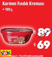 KARMEN FINDIK KREMASI • 1000 G